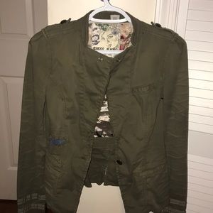 Army Green Guess jacket